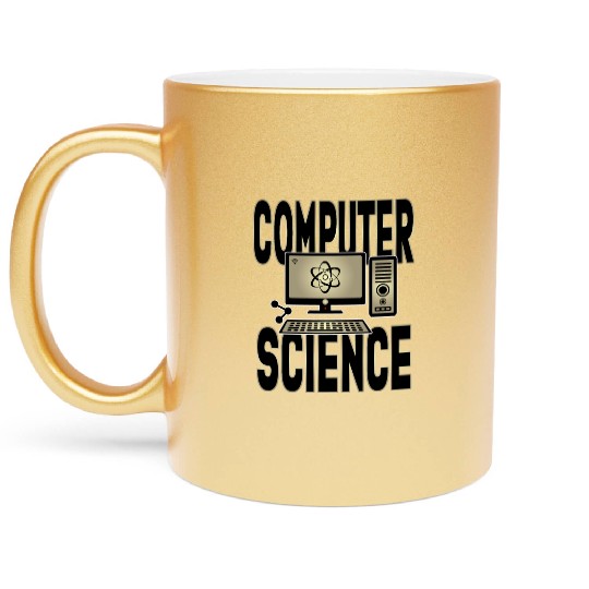 Computer Science-It Metallic Mugs