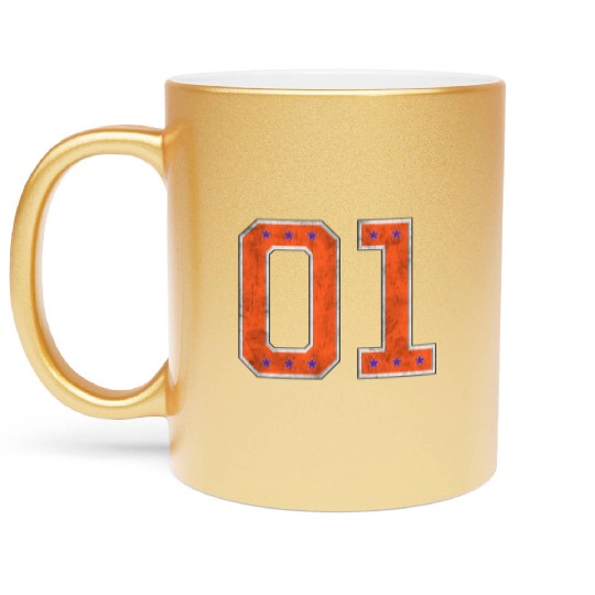 01 General Lee Style Metallic Mugs
