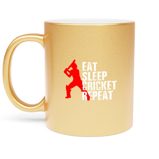 Cricket Cricket Cricket Metallic Mugs
