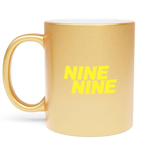 Brooklyn Nine Nine Metallic Mugs - Broklyn 99 Quotes Metallic Mugs
