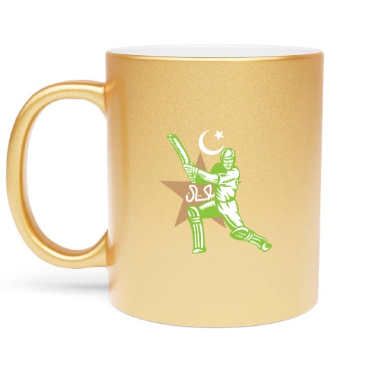 Pakistan Cricket Team Metallic Mugs Fans Jersey