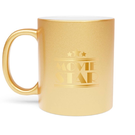 Movie Star Metallic Mugs