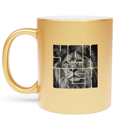 Yahweh (YHWH) Lion Metallic Mugs