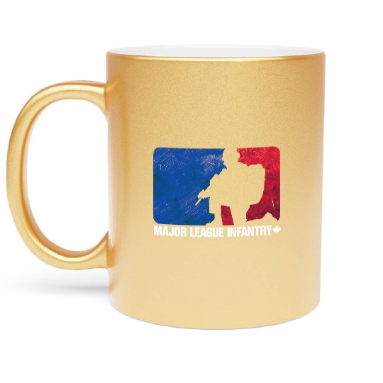 Major League Infantry Canada Metallic Mugs