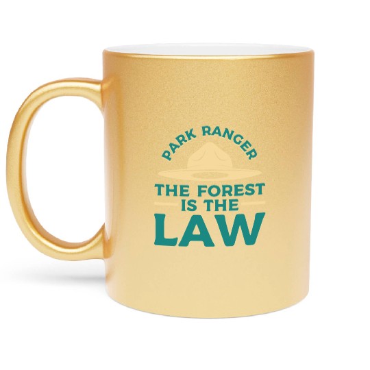 Park Ranger Law Gift Metallic Mugs