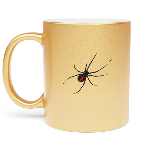 product Black Widow Spider Insect Lover Gifts Metallic Mugs