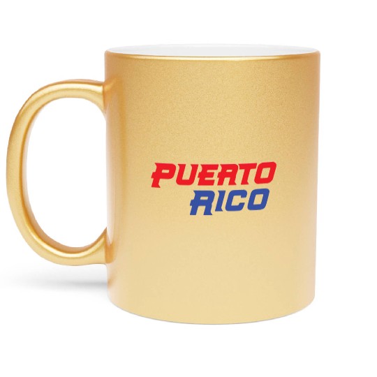 Puerto Rico WBCC World Baseball Classic Jersey Puer Metallic Mugs