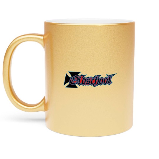Old School style cool stylish original Metallic Mugs