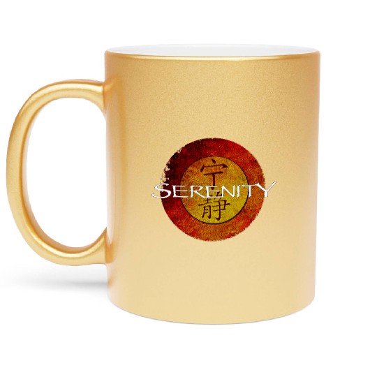 Firefly Serenity Shield Metallic Mugs