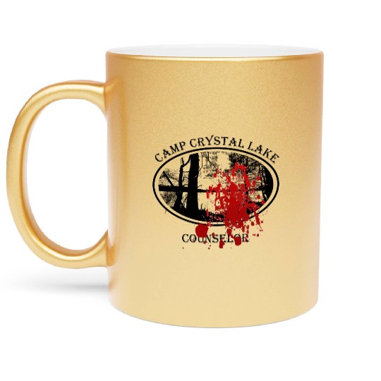 Crystal Lake Counselor Metallic Mugs