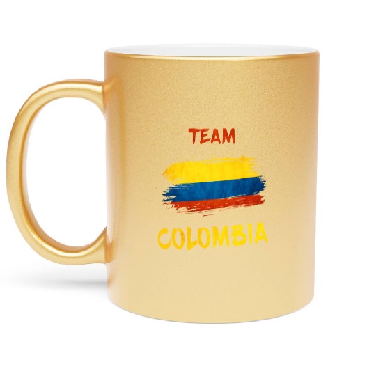 Team Colombia / Flag Metallic Mugs