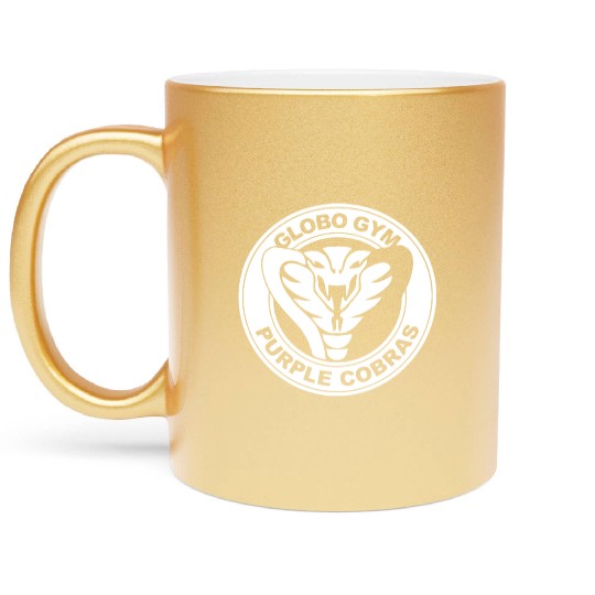globo gym costume Metallic Mugs