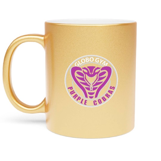 globo gym costume Metallic Mugs