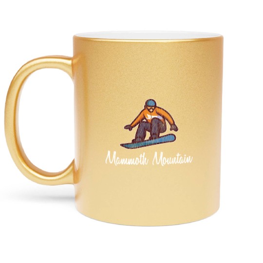Mammoth Mountain Metallic Mugs