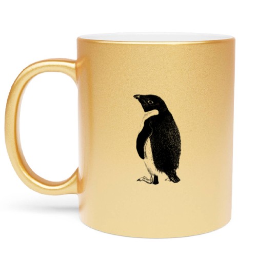 penguin Metallic Mugs