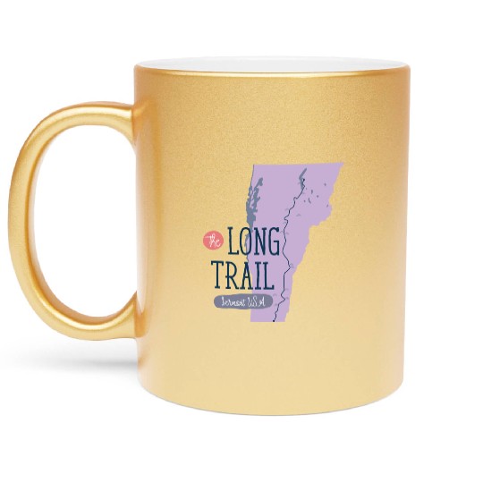 Long Trail - Vermont, USA Metallic Mugs