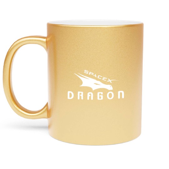 Spacex dragon Nasa Metallic Mugs