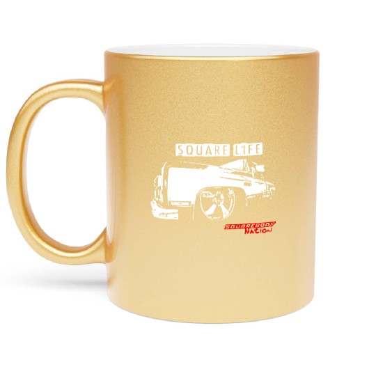 Square Body Nation Life Squarebody Metallic Mugs