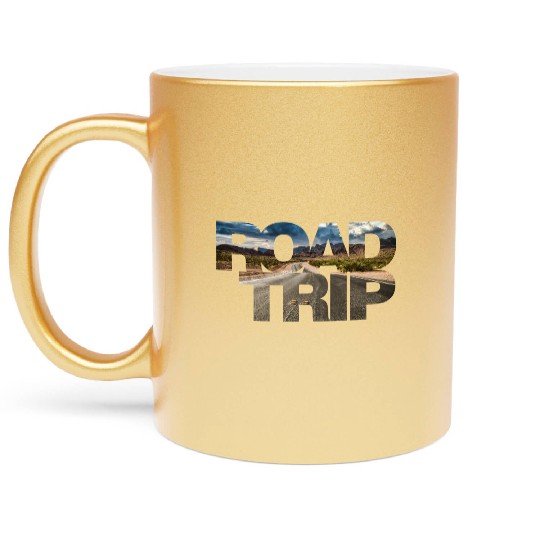 Road Trip Metallic Mugs