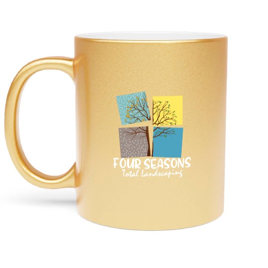 FOUR SEASONS TOTAL LANDSCAPING Metallic Mugs