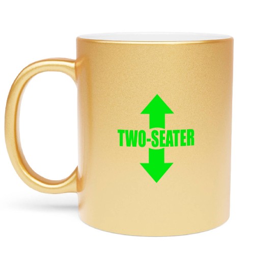 Two Seater Metallic Mugs