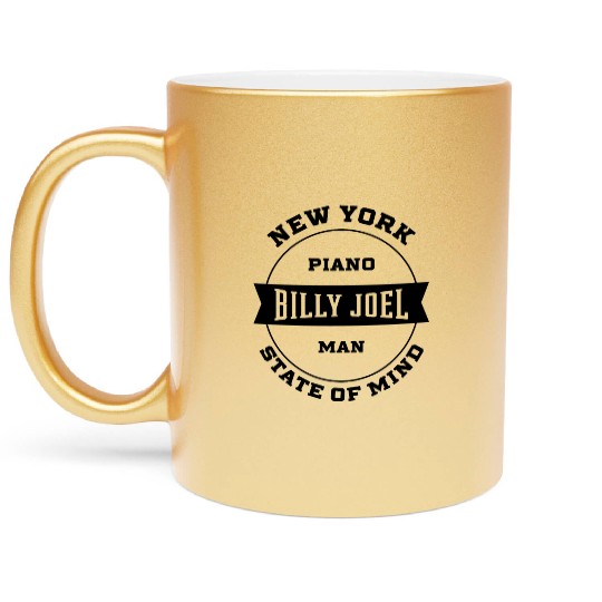 Billy Joel - New York State of Mind Metallic Mugs