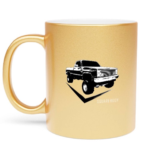 Squarebody Classic Square Body Truck Metallic Mugs
