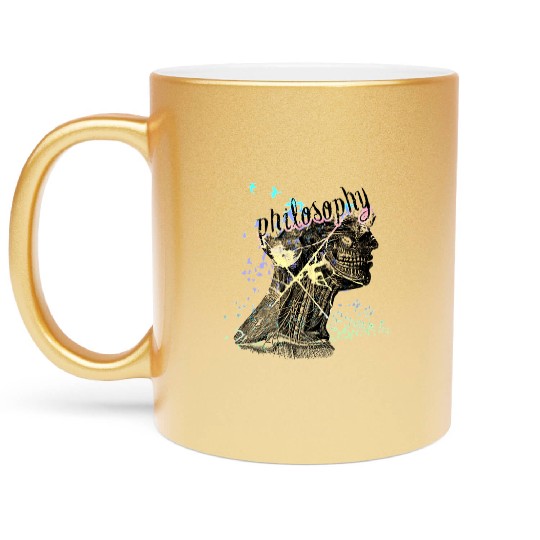 Philosophy Metallic Mugs
