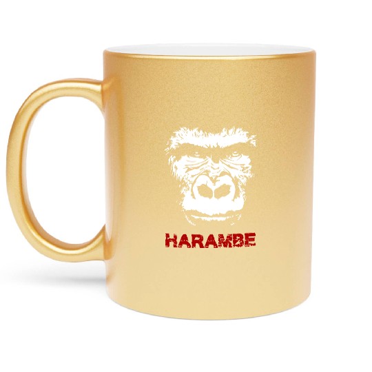 Harambe Metallic Mugs