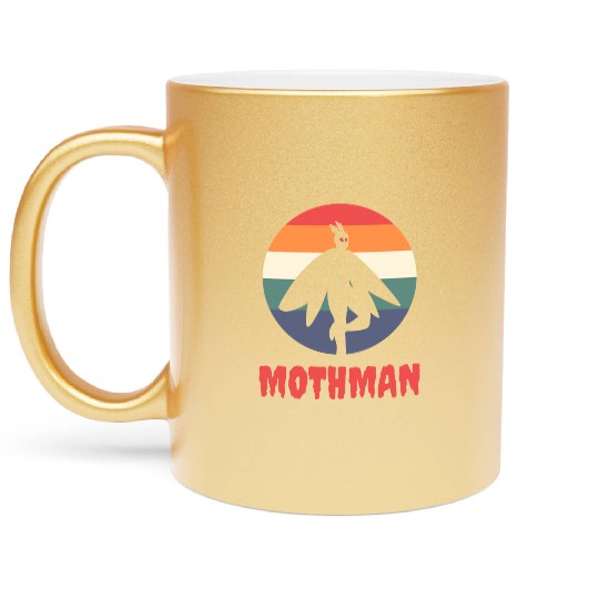Mothman Metallic Mugs