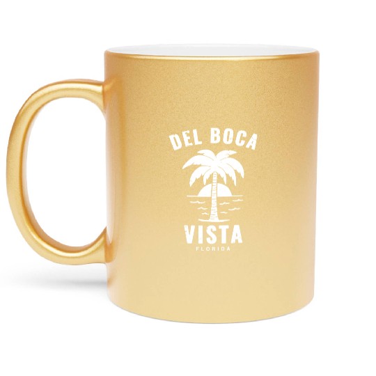 Del Boca Vista - Retirement Community Metallic Mugs