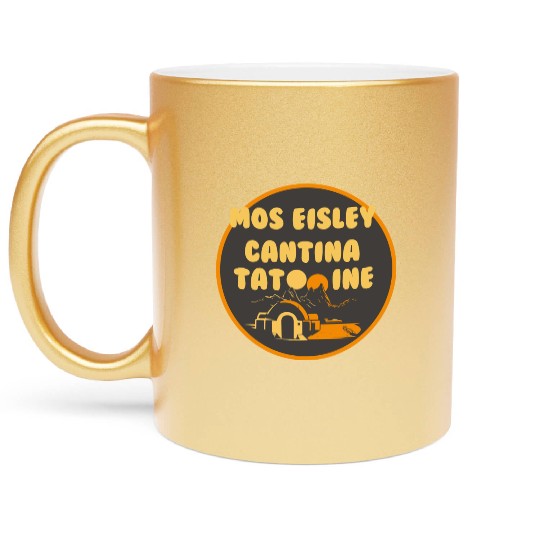 Star Wars Mos Eisley Cantina Tatooine Metallic Mugs