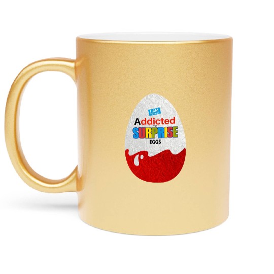 Delicious Schokobons Kinder Egg Metallic Mugs