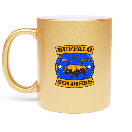BUFFALO SOLDIERS Metallic Mugs