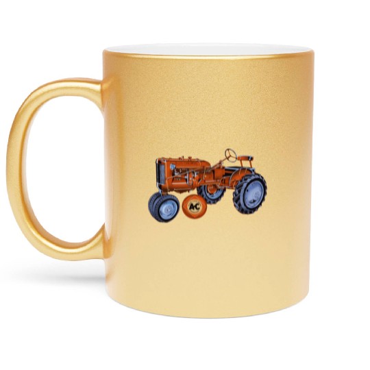 Allis Chalmers Tractor USA Metallic Mugs