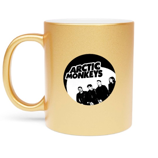 arctic monkeys Metallic Mugs