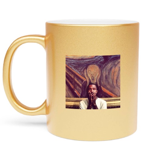 Frank Ocean Purple Blond Metallic Mugs
