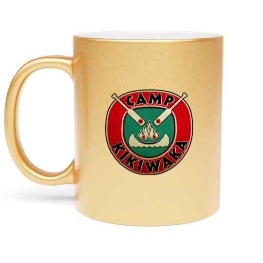 Vintage Camp Kikiwaka Logo Metallic Mugs