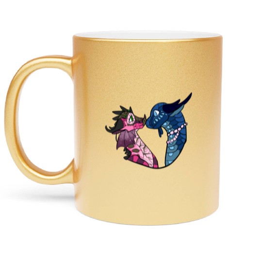 Wings Of Fire Metallic Mugs