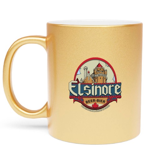 Elsinore Beer 1983 Metallic Mugs