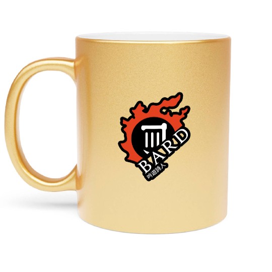 Bard - For Warriors of Light & Darkness Metallic Mugs
