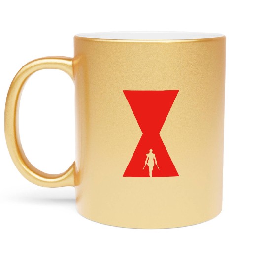 The Black Widow Metallic Mugs