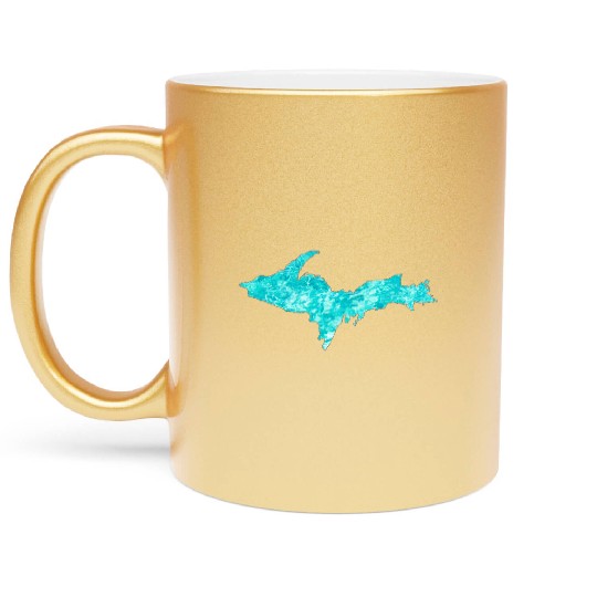 Upper Peninsula Water 906 Yooper Metallic Mugs
