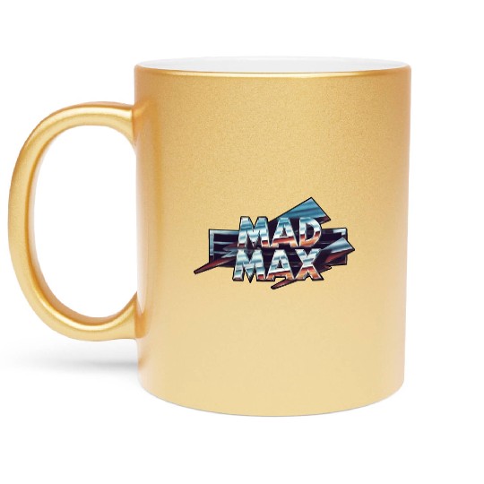 mad max logo Metallic Mugs