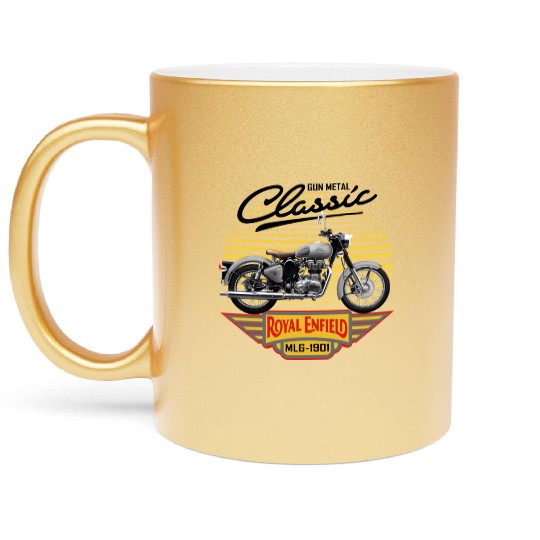 Royal Enfield CLASSIC GUN METAL Metallic Mugs