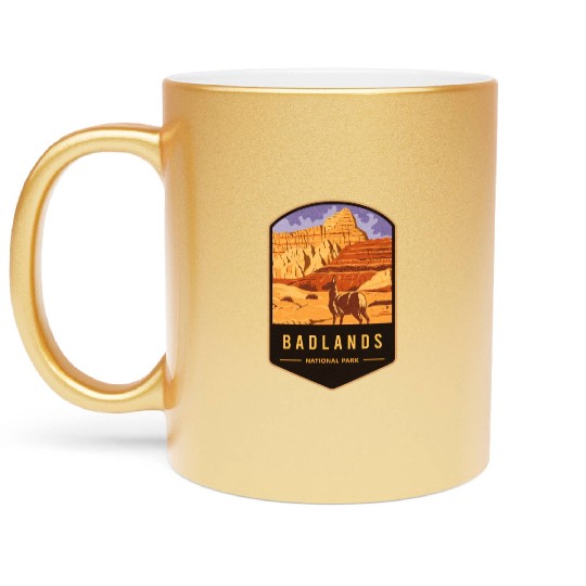 Badlands National Park Metallic Mugs