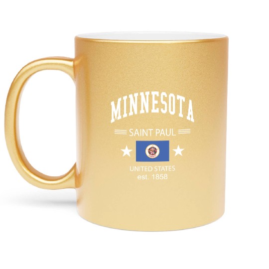 Minnesota Metallic Mugs