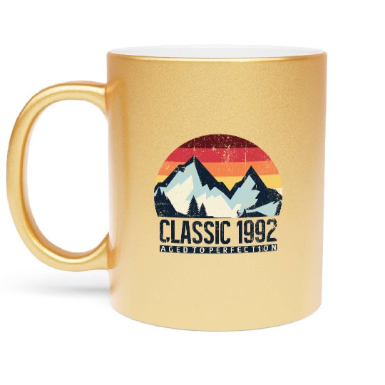 Classic 1992 Metallic Mugs