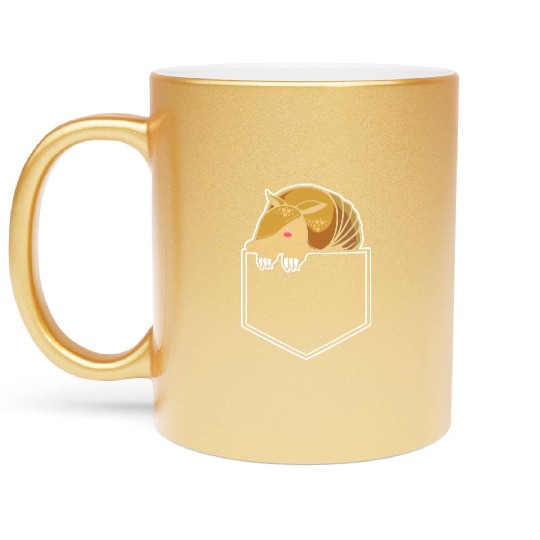 Armadillo Pocket Metallic Mugs