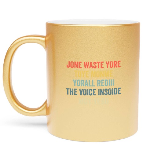 B182 I miss You Metallic Mugs